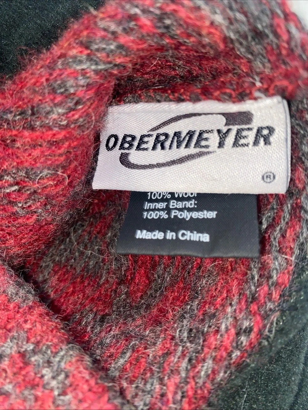 Obermeyer Mens Beanie Winter Hat Wool One Size